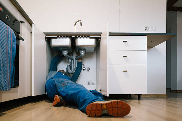 Professional Drain Cleaning technician working in Woodlyn, PA